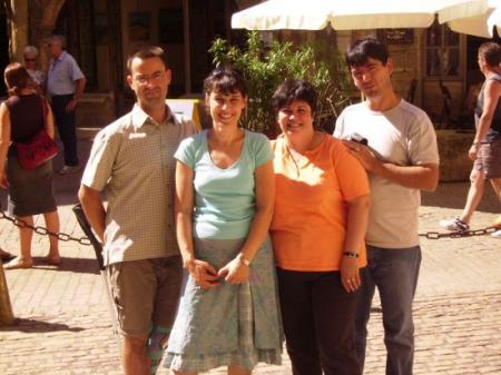 mes parents a droite et les parents a tanguy a gauche